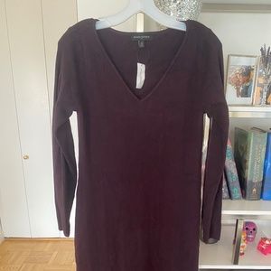 Banana Republic Ribbed Maxi Sweater Dress XS Midnight Lilly